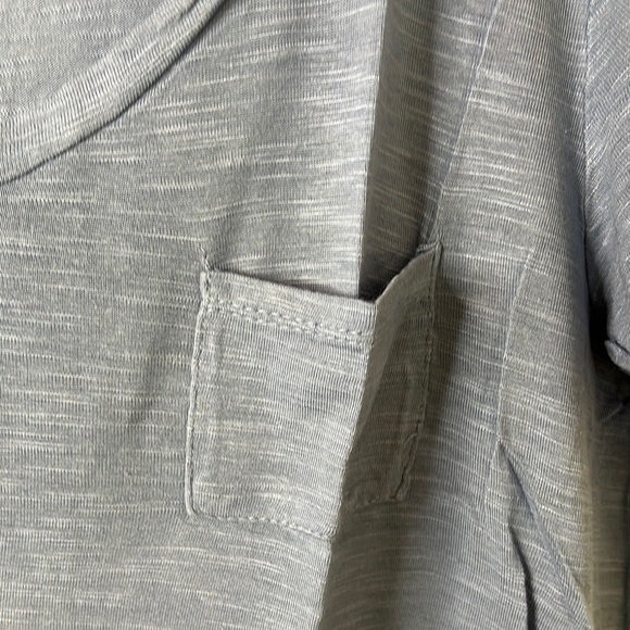 Joie Blue Floral Linen V-Neck Top and Bozzolo 100% Rayon V-Neck Top Bundle Sz L - Picture 12 of 15